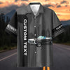 Maxcorners Personalized Classic Hawaiian Shirt, "This Is How I Roll" Custom Photo and Text Car Aloha Shirts