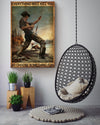 Maxcorners Angler Everthing Will Kill You Choose Something Fun Fishing Wall Art For Home Decor Copy Canvas Gallery Wrapped Canvas Framed Gift Idea Framed Prints, Canvas LM0101
