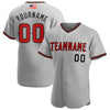 Maxcorners Custom Orange White-Purple Premium American Flag Fashion Baseball Jersey LM0210