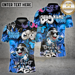 Maxcorners Golf Urban Cartoon Ball Hip Hop Style Multi Options Personalized Name, Team Name 3D Shirt