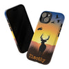 Maxcorners Hunting Personalized Deer Hunting iPhone Tough Case, Android Tough Case, Deer Hunting Gifts Men, Whitetail Buck Phone Case, Gifts For Deer Hunters
 Full Wrap Phone Case LM1012