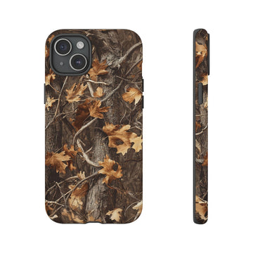 Maxcorners Wooded Hunter Camouflage Phone Case - iPhone & Android - Durable, Protective Camo Cover - Outdoor, Nature, Hunting Accessory
 Full Wrap Phone Case LM0812
