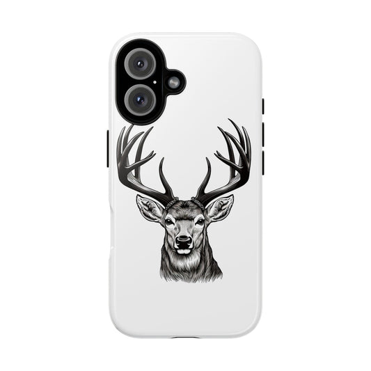 Maxcorners Phone Case, Durable Deer Hunting Wildlife Tough Protective Cover, Buck Hunter Gift, Outdoor Sportsman Gear, Camo Phone Accessories
 Full Wrap Phone Case LM0812
