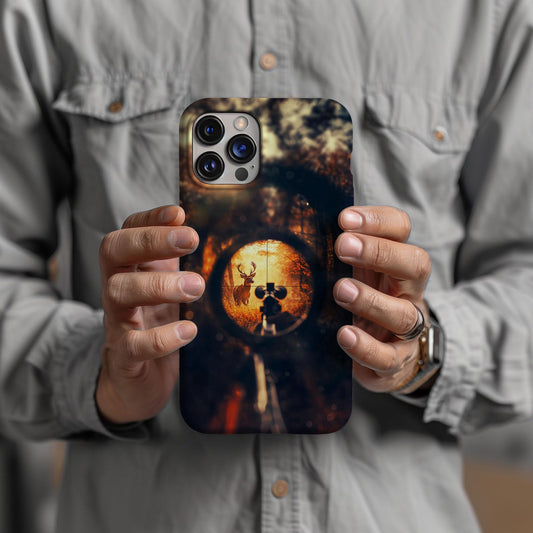 Maxcorners Deer Hunting Phone Case: Wildlife Hunter Gift
 Full Wrap Phone Case LM0812