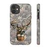 Maxcorners Whitetail Buck iPhone 17 Tough Case, Deer Hunting Gifts, Deer Hunting Phone Case, Deer Hunter Gifts Men, Trophy Buck Gifts, Deer Phone Case Full Wrap Phone Case LM0812