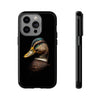 Maxcorners Mallard Duck iPhone Case, Duck Hunting Phone Case, Duck Head Phone Case, Tough Case
 Full Wrap Phone Case LM0812
