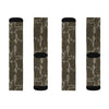 Maxcorners Bottomland Camo Crew Socks, Fleece Lined, Unisex FitLM2611