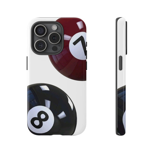 Maxcorners Billiards Pool Ball Full Wrap Phone Case LM1012