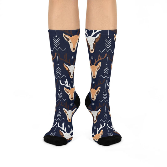 Maxcorners Perfect gift for Deer Hunters - Deer socks, Hunting gift, hunting deer gift, birthday gift, Christmas stocking stuffer, unique hunting giftLM2611