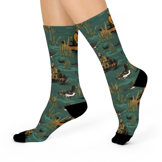 Maxcorners Duck Hunting Socks - Perfect gift for Fisherman/Hunters, Hunting socks, Fishing socks, birthday gift, Christmas stocking stufferLM2611