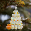 Maxcorners Personalized Bowling Pin Tree Ornament, Custom Name Bowler Christmas Gift, Bowling Pin Xmas Decor, Sports Team Keepsake, Funny Tree
 LM1111