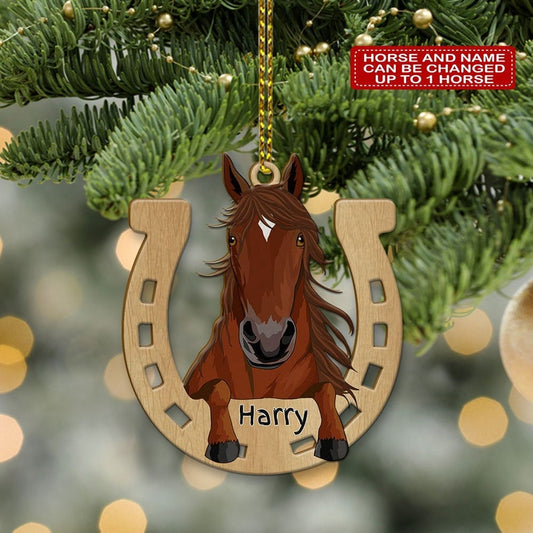 Maxcorners Personalized Boots And Hat Cowboy Car Ornament