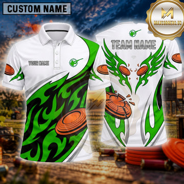 Maxcorners Clay Target Shooting Electric Impact Multiple Options Personalized Name, Team Name 3D Shirt