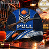 Maxcorners PULL Shotgun Honeycomb Trap Shooting Personalized Name 3D Cap