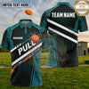 (5 Colors) Maxcorners Trap Shooting PULL Clay Target Diagonal Sport Stripes Multiple Options Personalized Name, Team Name 3D Shirt