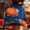 Maxcorners Exploding Orange Clay Target Trap Shooting Personalized Name 3D Cap