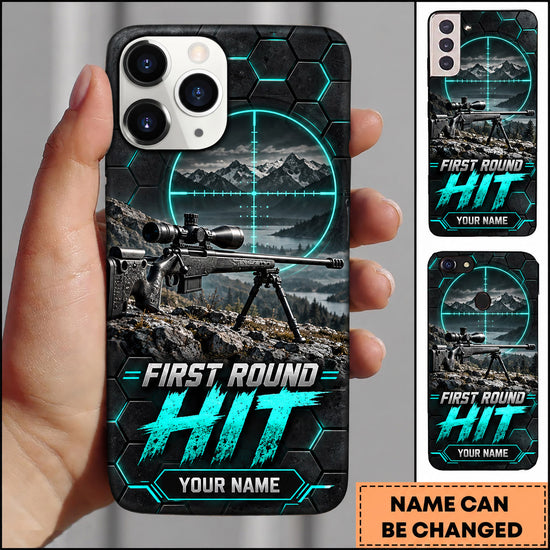 Maxcorners Long Range Shooting First Round Hit Tactical Design Personalized Name 3D Phone Case