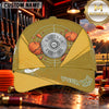 Maxcorners Shotgun Shell Target Badge Trap Shooting Personalized Name 3D Cap