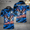 Maxcorners Bowling American Eagle Patriotic Lightning Multiple Options Personalized Name, Team Name 3D Shirt