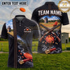 Maxcorners Trap Shooting Crossed Shotguns Shooting Range Scene Multiple Options Personalized Name, Team Name 3D Shirt