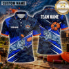 Maxcorners Bulldog Fierce Predator Multiple Options Personalized Name, Team Name 3D Shirt