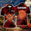 Maxcorners Knight Warrior Armor Multiple Options Personalized Name, Team Name 3D Shirt