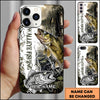 Maxcorners Fishing Largemouth Bass Lake Personalized 3D Phone Case (13 fish species)
