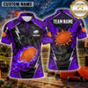 Maxcorners Clay Shooting Target Crosshair Multiple Options Personalized Name, Team Name 3D Shirt