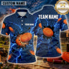 Maxcorners Eagle Soaring Feather Artwork Multiple Options Personalized Name, Team Name 3D Shirt