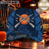 Maxcorners Crossed Shotguns Geometric Target Trap Shooting Personalized Name 3D Cap