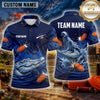 Maxcorners Clay Shooting Crossed Rifles Target Multiple Options Personalized Name, Team Name 3D Shirt