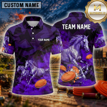 Maxcorners Clay Shooting Flame Target Multiple Options Personalized Name, Team Name 3D Shirt