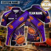 Maxcorners Clay Target Shooting Lightning Blast Multiple Options Personalized Name, Team Name 3D Shirt