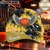 Maxcorners Flaming Winged Clay Target Trap Shooting Personalized Name 3D Cap
