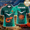Maxcorners Clay Target Shooting Sport Chevron Multiple Options Personalized Name, Team Name 3D Shirt