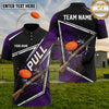 (5 Colors) Maxcorners Trap Shooting PULL Shotgun Clay Target Geometric Frame Multiple Options Personalized Name, Team Name 3D Shirt