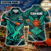 Maxcorners Eagle Flying Clay Target Multiple Options Personalized Name, Team Name 3D Shirt