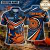 Maxcorners Clay Shooting Geometric Target Burst Multiple Options Personalized Name, Team Name 3D Shirt