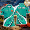Maxcorners Clay Target Shooting Flowing Disc Pattern Multiple Options Personalized Name, Team Name 3D Shirt