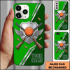 Maxcorners Winged Crossed Shotguns Sporting Clays Personalized Name Trap Shooting Phone Case