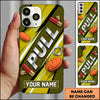 Maxcorners Crossed Shotgun Target Blue Shooting Sports Personalized Name Trap Shooting Phone Case