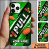 Maxcorners Crossed Shotgun Target Blue Shooting Sports Personalized Name Trap Shooting Phone Case