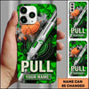 Maxcorners Steel Shotgun Badge Pull Clay Target Personalized Name Trap Shooting Phone Case