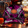 Maxcorners Futuristic Winged Clay Target Clay Shooting Personalized Name 3D Cap