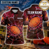 Maxcorners Clay Shooting Lightning Target Pattern Multiple Options Personalized Name, Team Name 3D Shirt