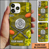 Maxcorners Shotgun Shell Target Badge Sporting Clays Personalized Name Trap Shooting Phone Case