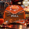 Maxcorners PULL Shotgun Target Burst Trap Shooting Personalized Name 3D Cap