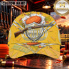 Maxcorners Crossed Shotguns Target Shield Trap Shooting Personalized Name 3D Cap