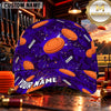 Maxcorners Flying Clay Targets Blue Camouflage Trap Shooting Personalized Name 3D Cap