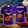 Maxcorners Clay Target Shooting Sport Chevron Multiple Options Personalized Name, Team Name 3D Shirt